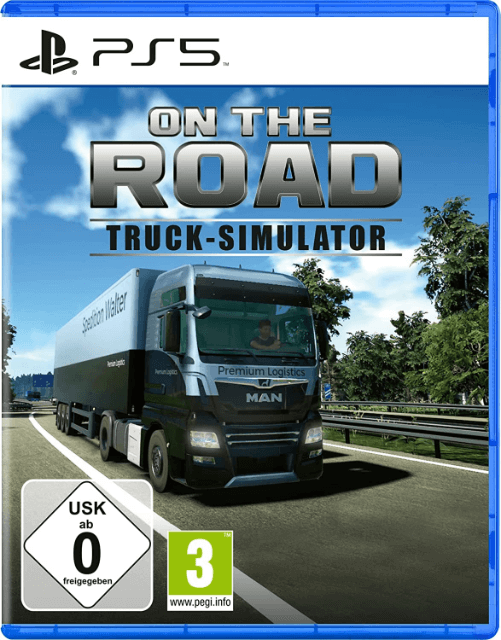 On The Road: Truck Simulator box art for Playstation 5
